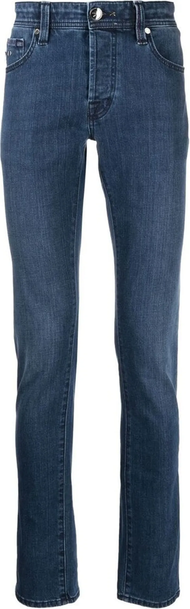 Leonardo mid-rise skinny jeans