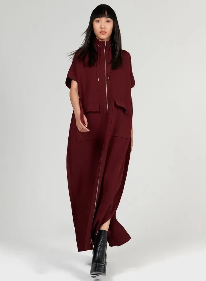 Funnel-Neck Kaftan