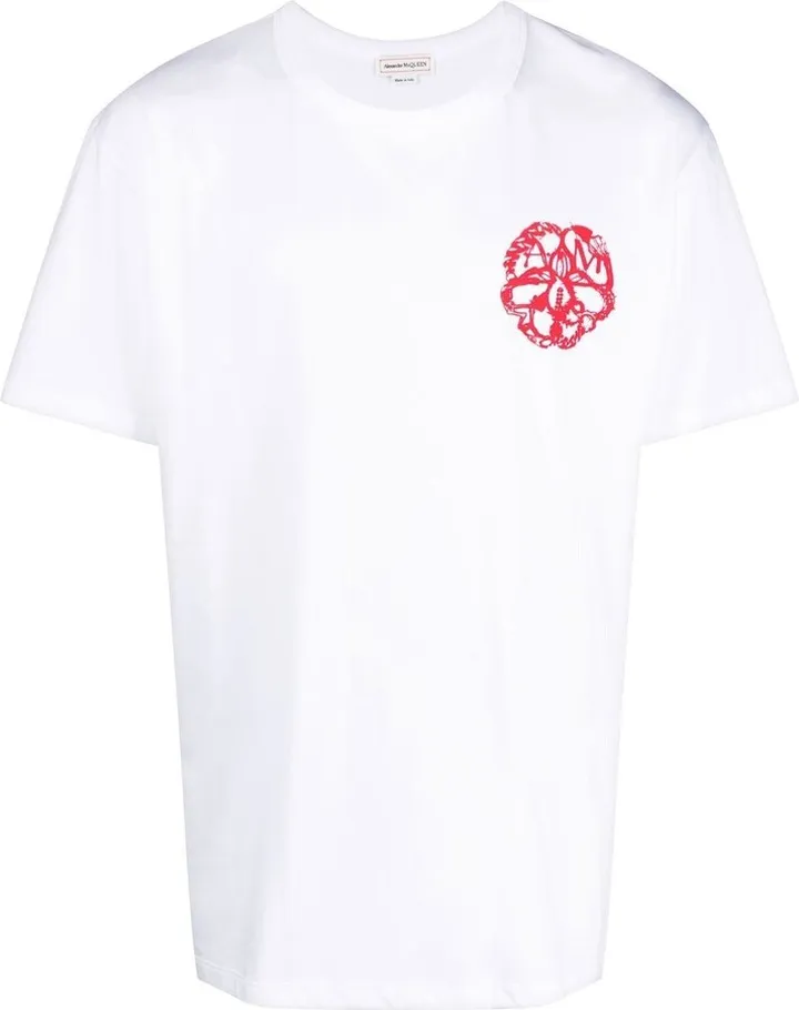 graphic-print cotton T-shirt