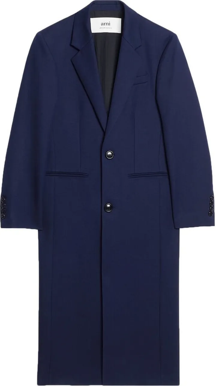 Single-Breasted Tailored Coat