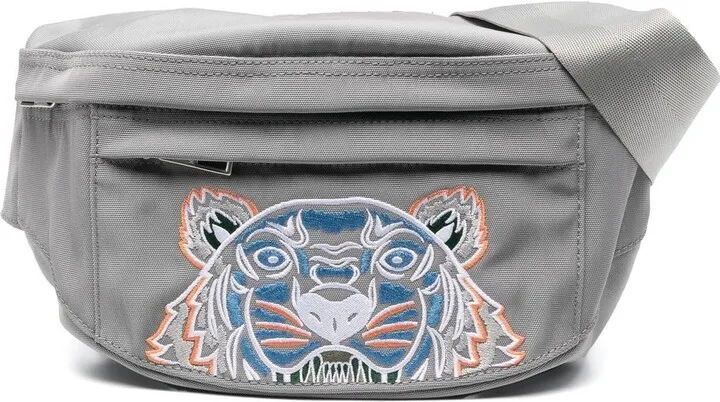 Tiger Head motif belt bag