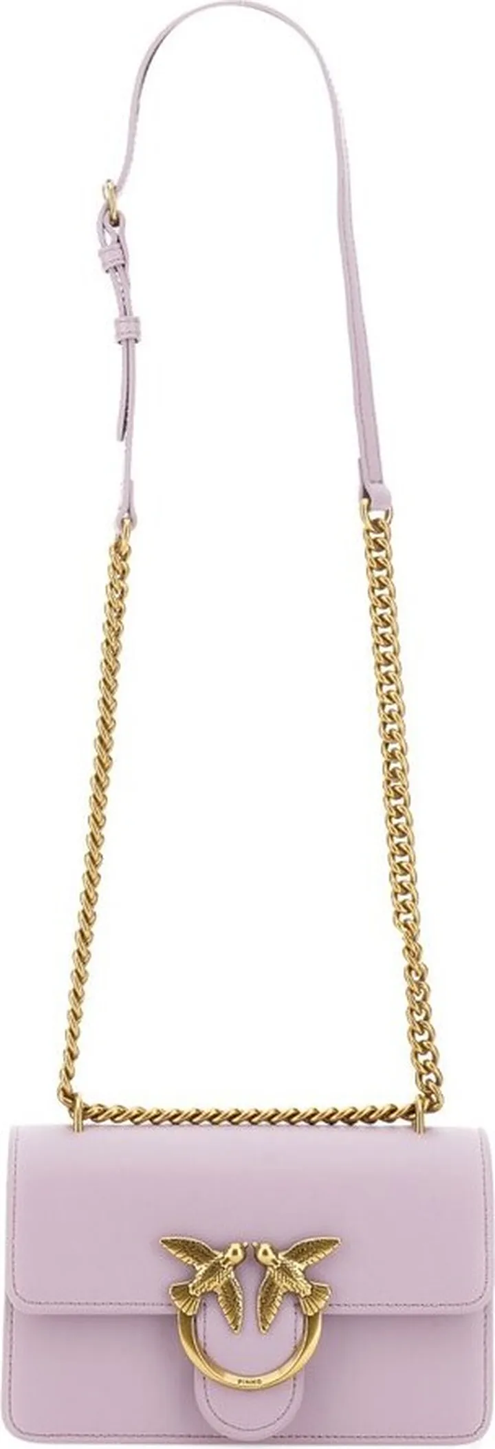 Pinko Mini Love One Chain-Linked Shoulder Bag