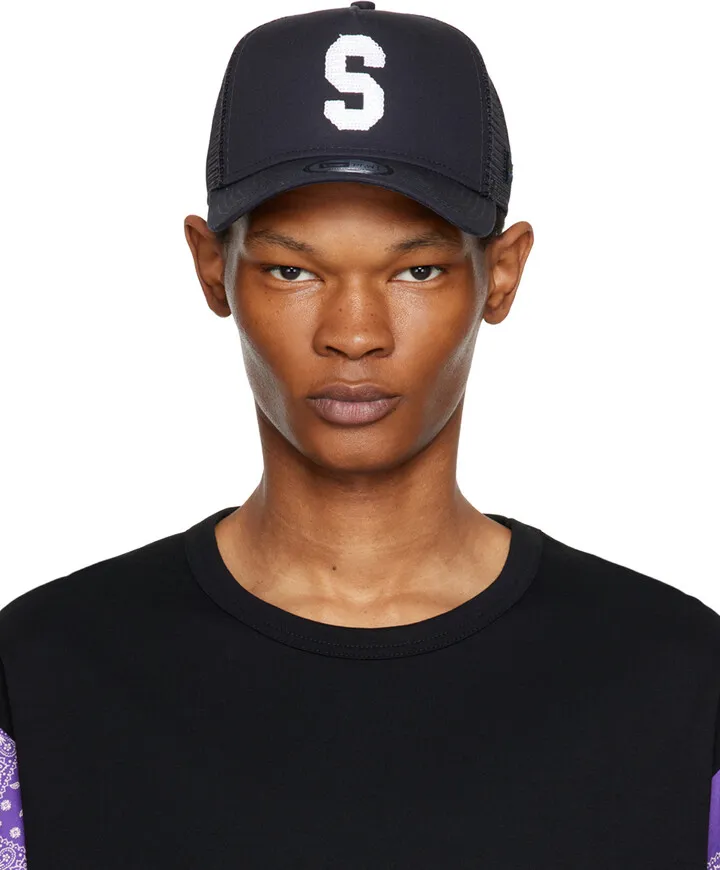 SOPHNET. Navy New Era Edition 9FORTY A-Frame Cap