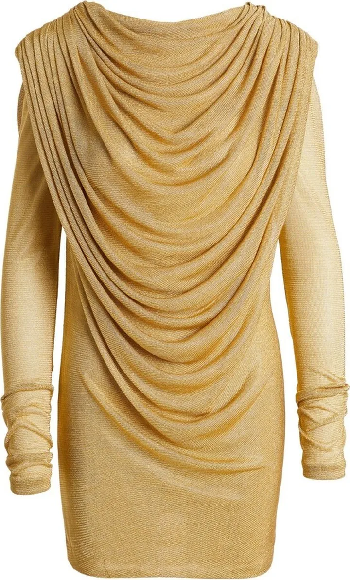 The Taiden draped dress