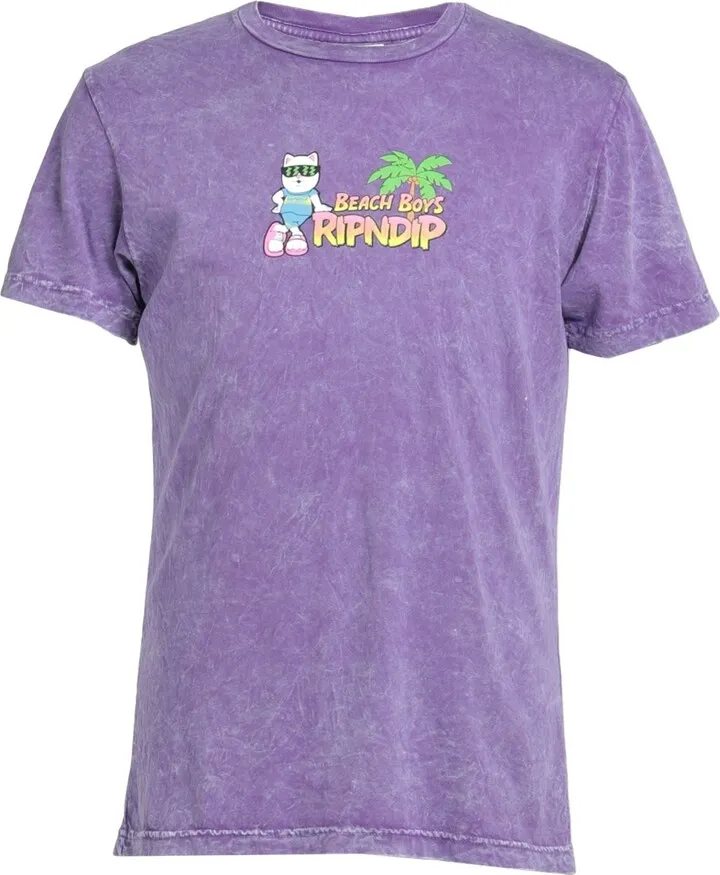 Beach Boys Tee T-shirt Purple