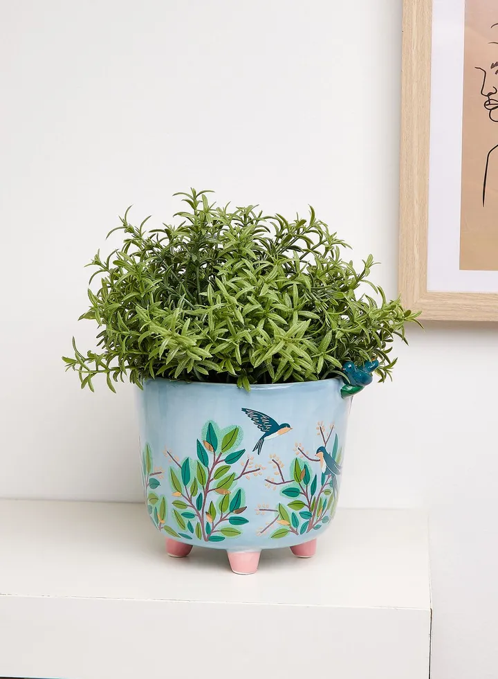 Secret Garden Bird Planter