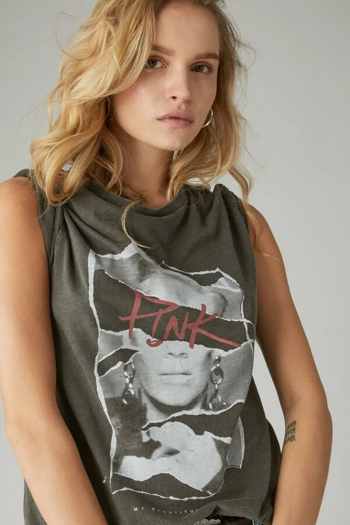 Pink Boyfriend Tee