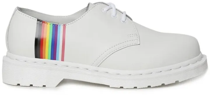 Dr. Martens Rainbow Print Lace-Up Oxfords