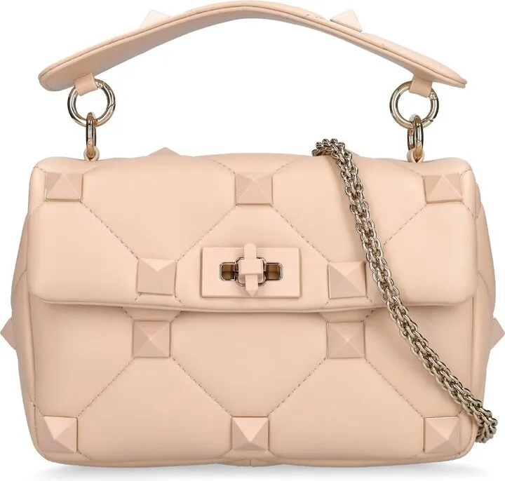 Roman Stud leather shoulder bag