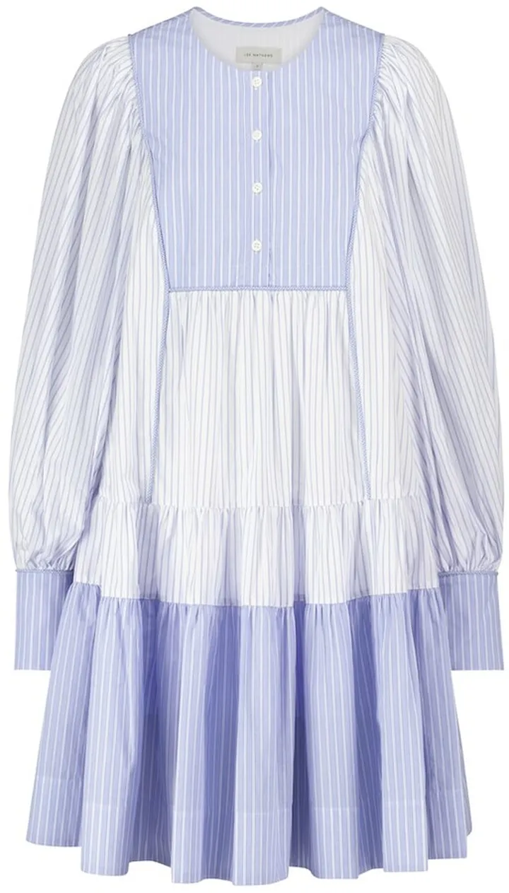 Diana striped cotton maxi dress
