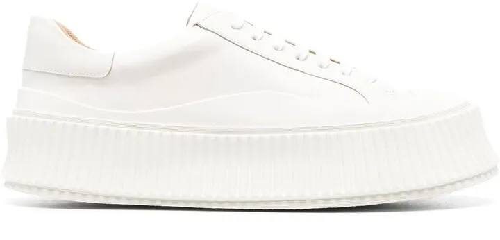 Lace-Up Platform Sneakers