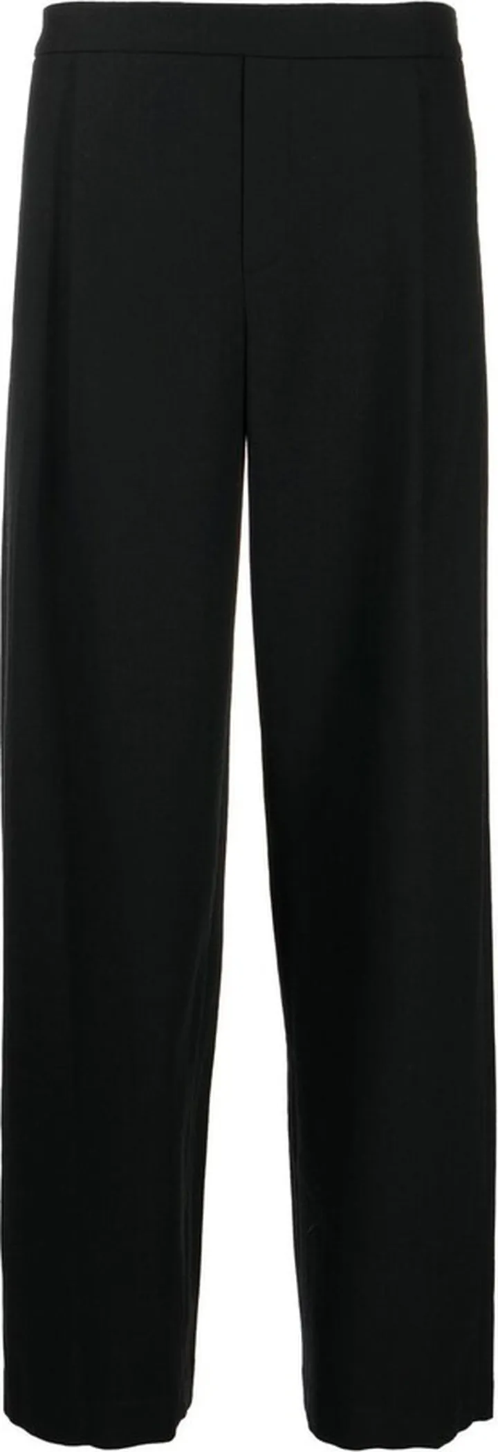 High-Waisted Straight-Leg Trousers