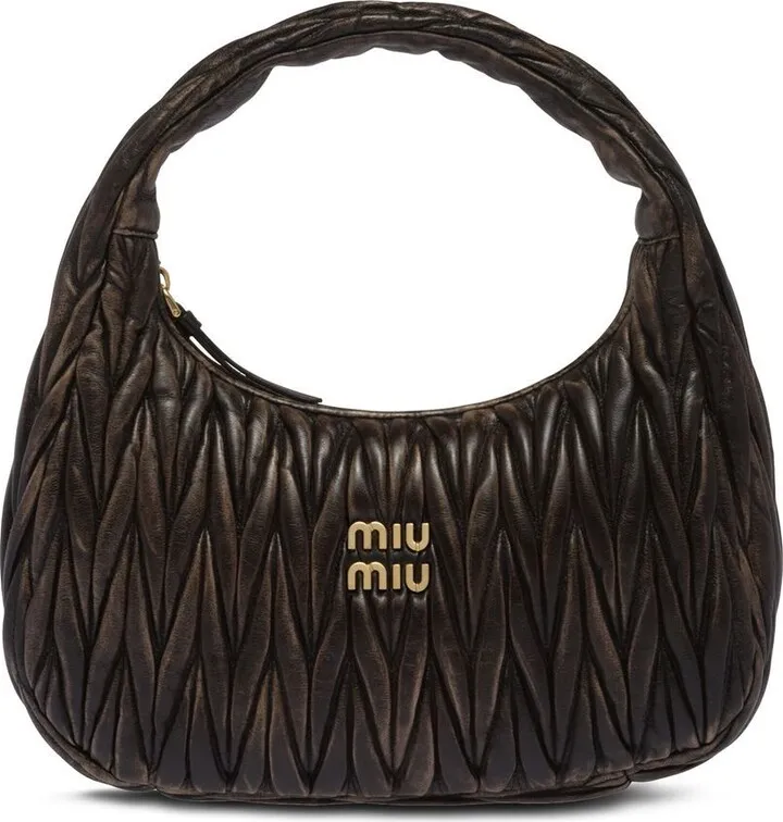 Wander quilted shoulder bag