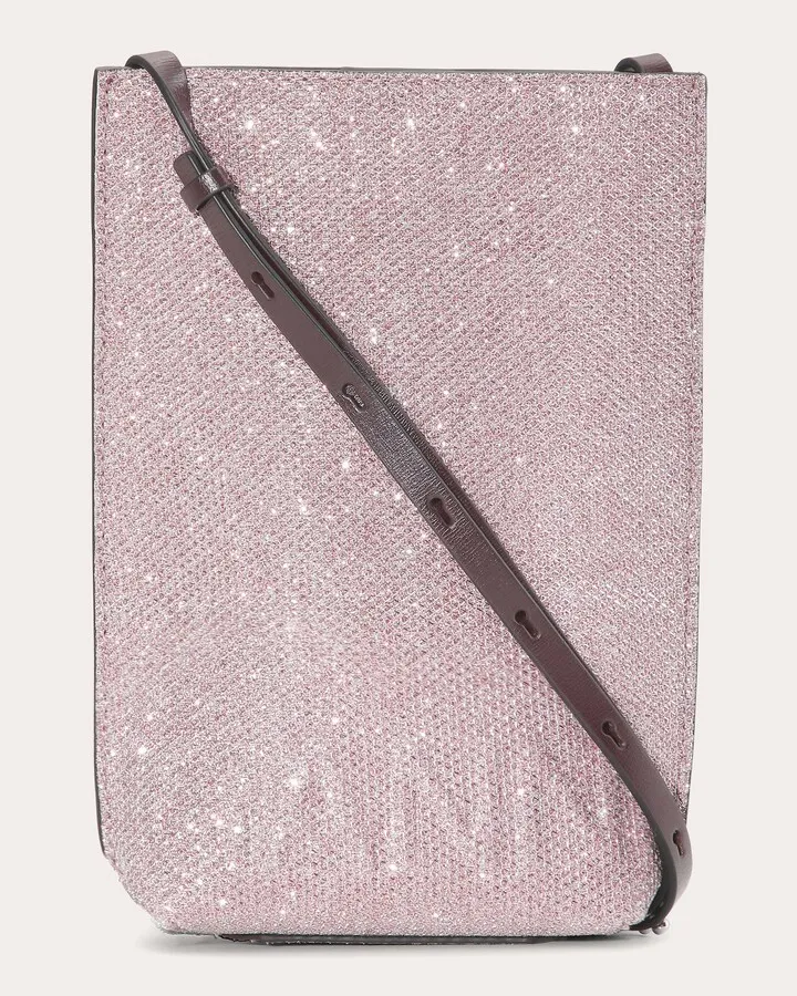 Banner Small Crossbody Glitter