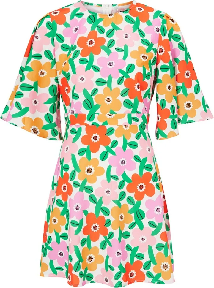 Traffic People - Slow Days Of Summer Misty Dress In White
