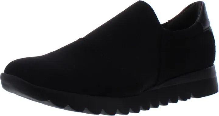 KJ Womens Slide On Waterproof Slip-On Sneakers