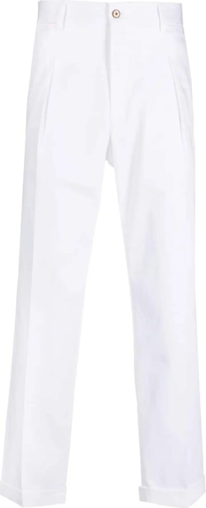 Straight-Leg Tailored Trousers