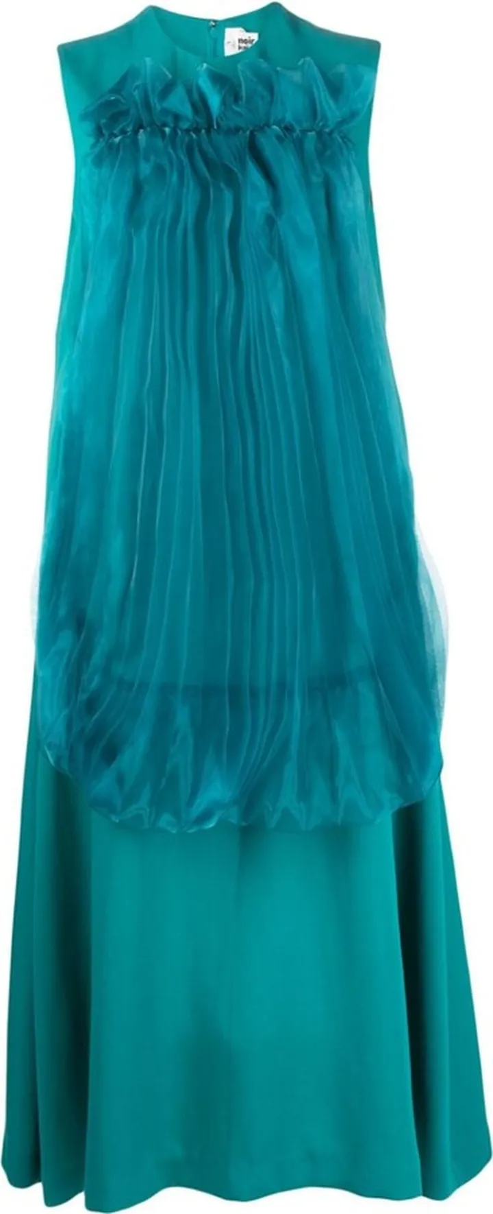 Chiffon Ruffled Midi Dress