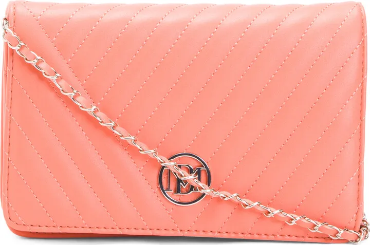 Large Crossbody With Round Logo