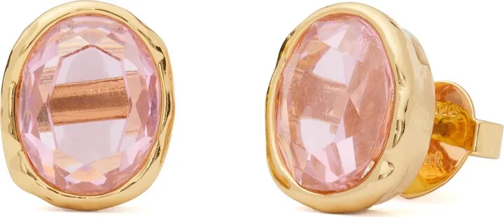 High Shine Stud Earrings