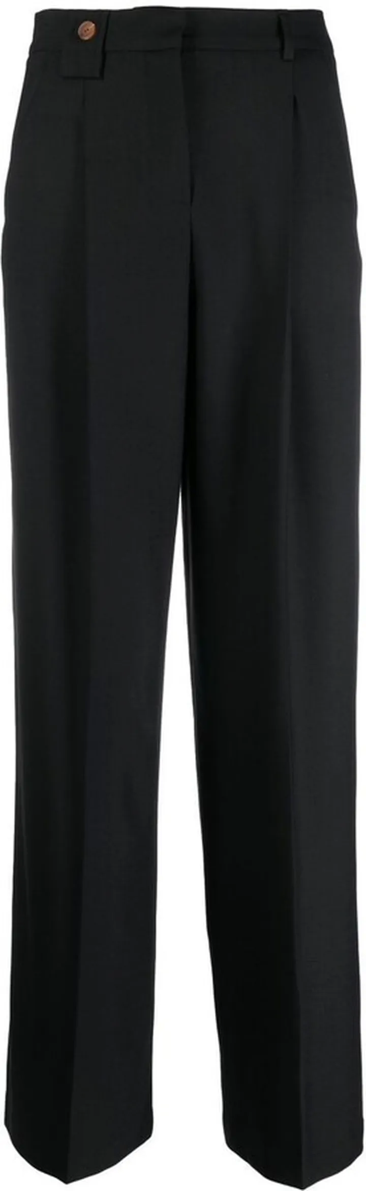 Straight-Leg Trousers