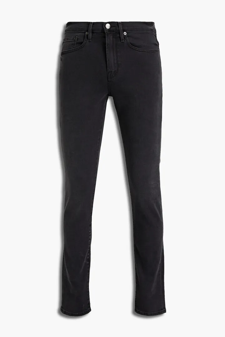 Skinny-fit denim jeans