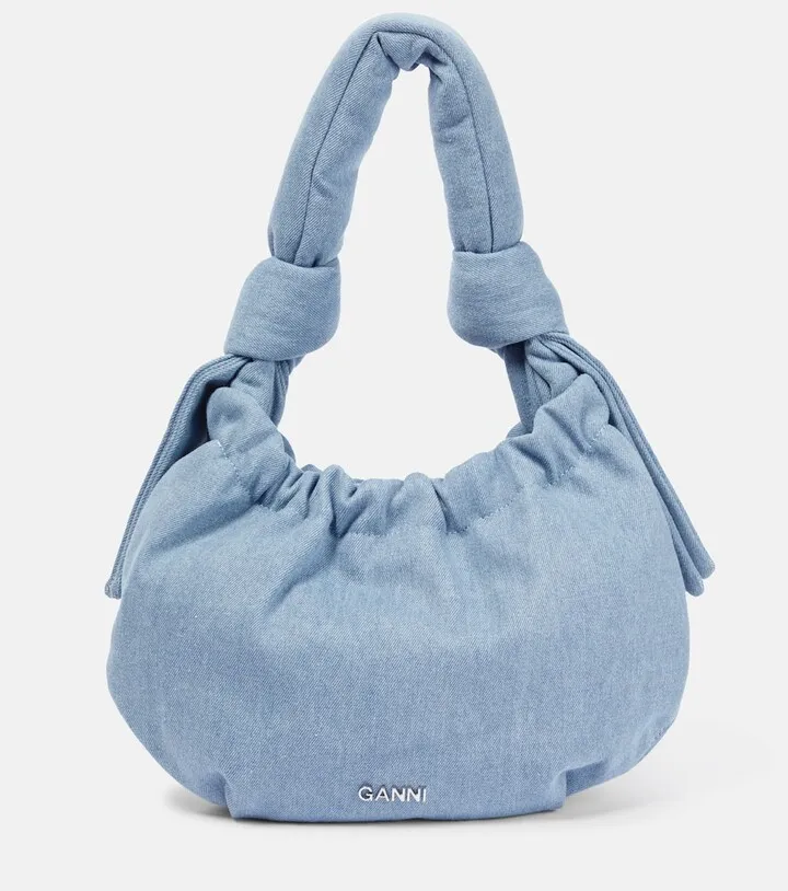 Occasion Small denim shoulder bag