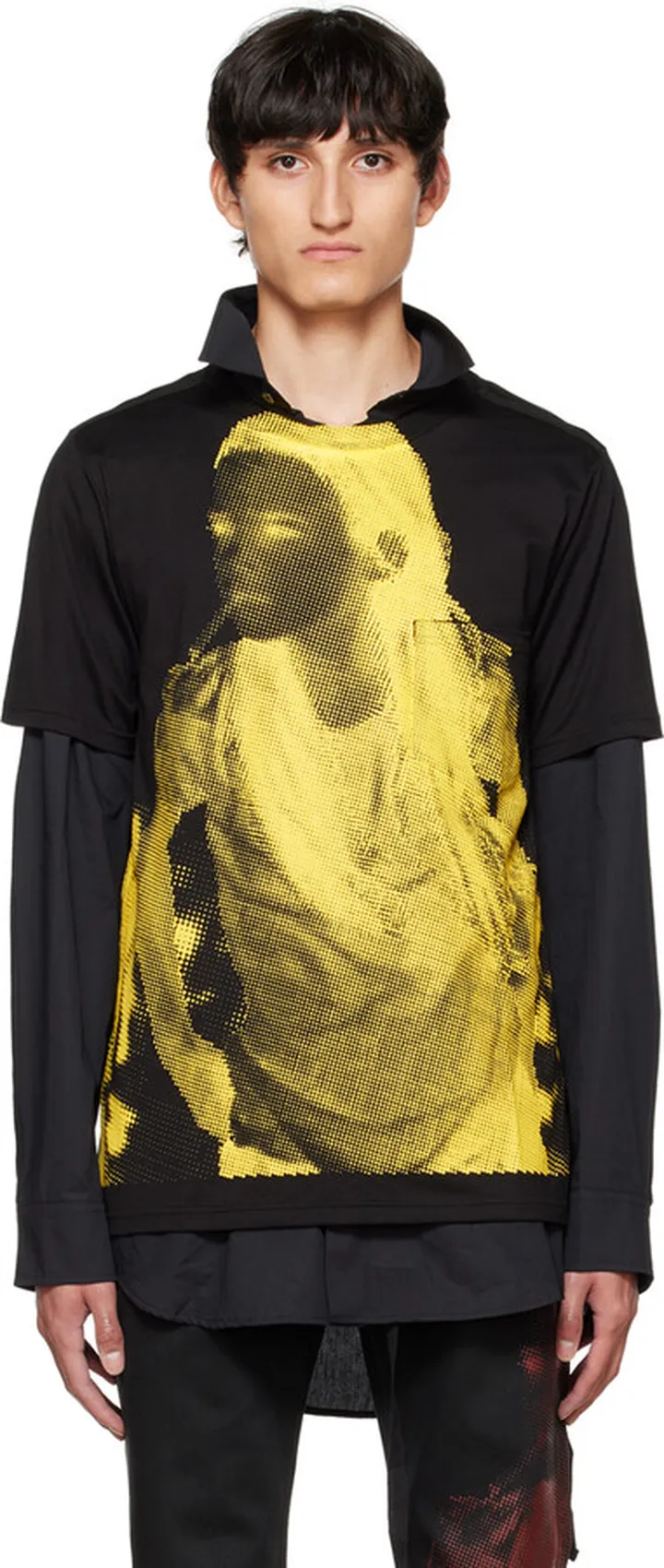 TAKAHIROMIYASHITA TheSoloist. Black 'Priscilla 1969' T-Shirt