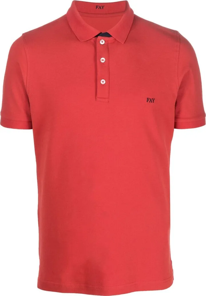 Embroidered-Logo Polo Shirt