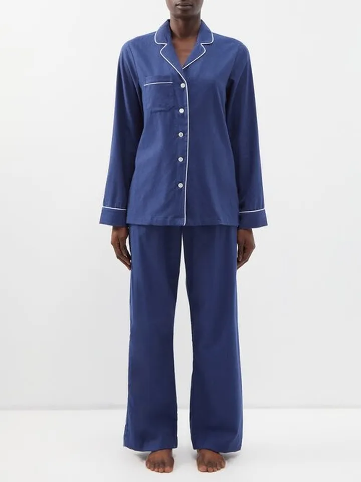 Balmoral Cotton-jersey Pyjamas