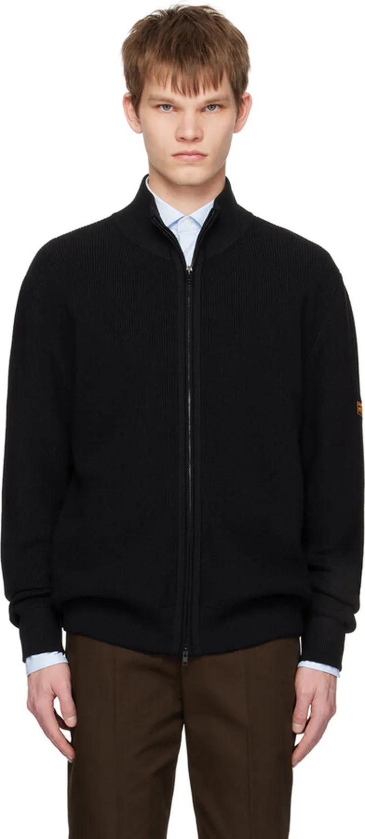 Cobra S.C. Black Zip Sweater