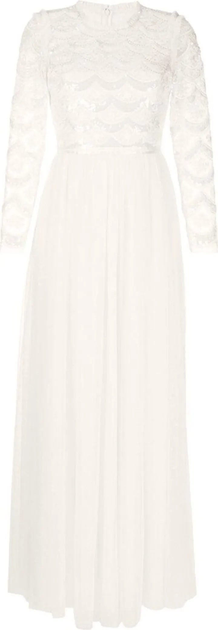 Fifi bodice sequin-embellished gown