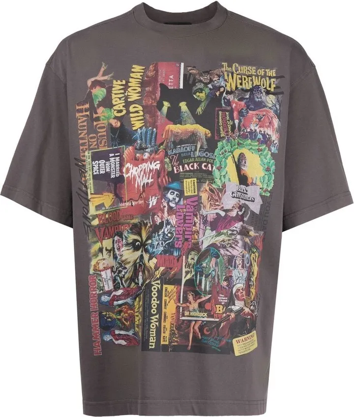 graphic-print T-shirt