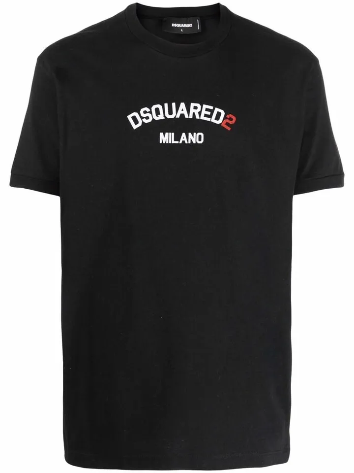 logo-print short-sleeve T-shirt