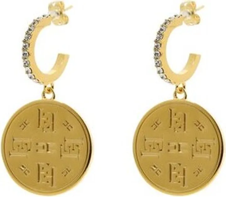 Elisabetta Franchi Embellished Stud Earrings