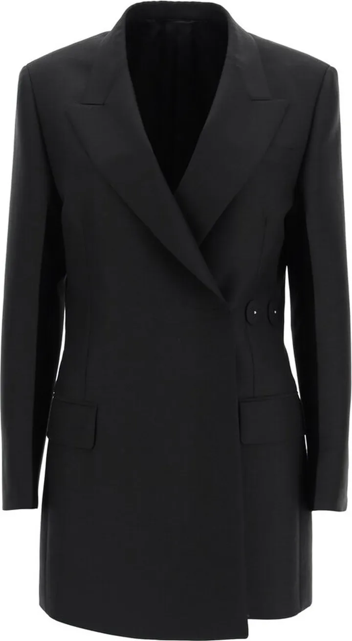 Prada Single-Breasted Pea Coat