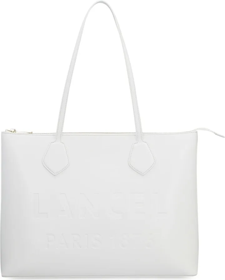 Zip Leather Tote