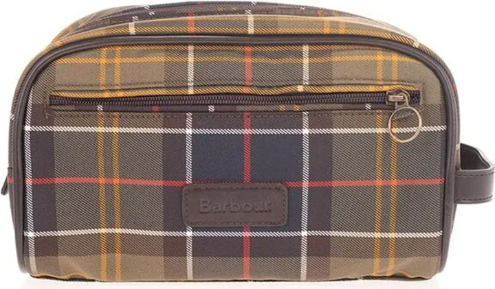 Barbour Tartan Washbag