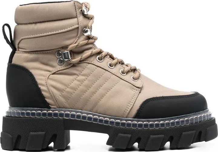 Lace-Up Hiking Boots