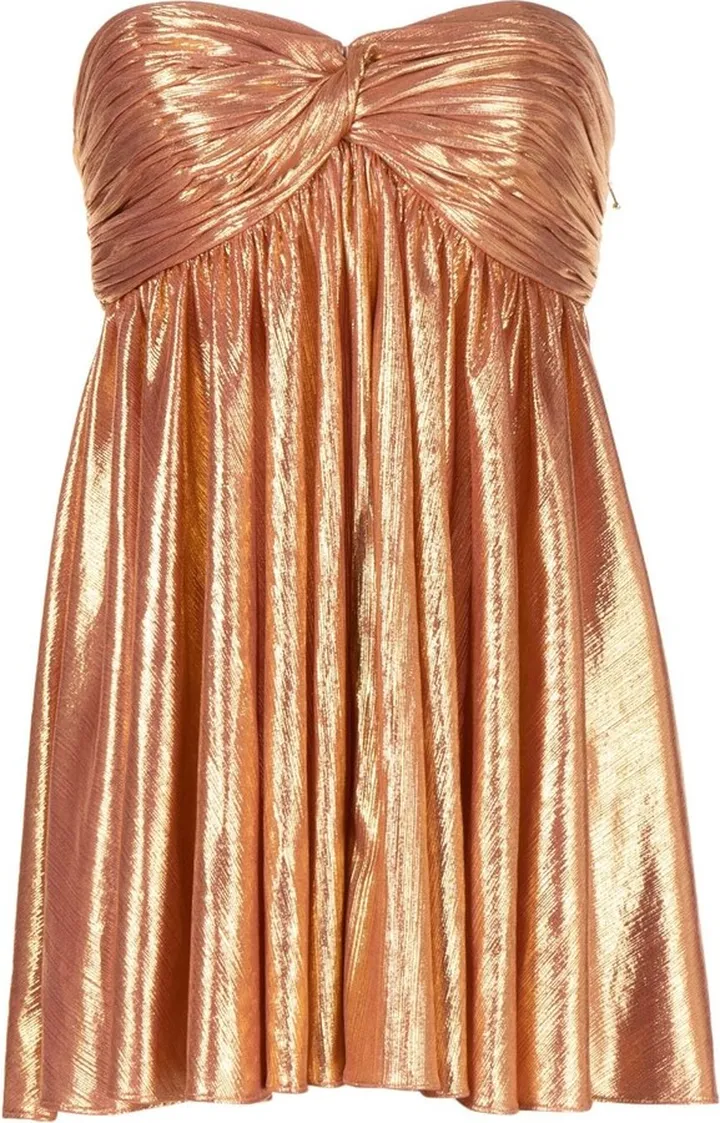 Kaiser strapless mini dress