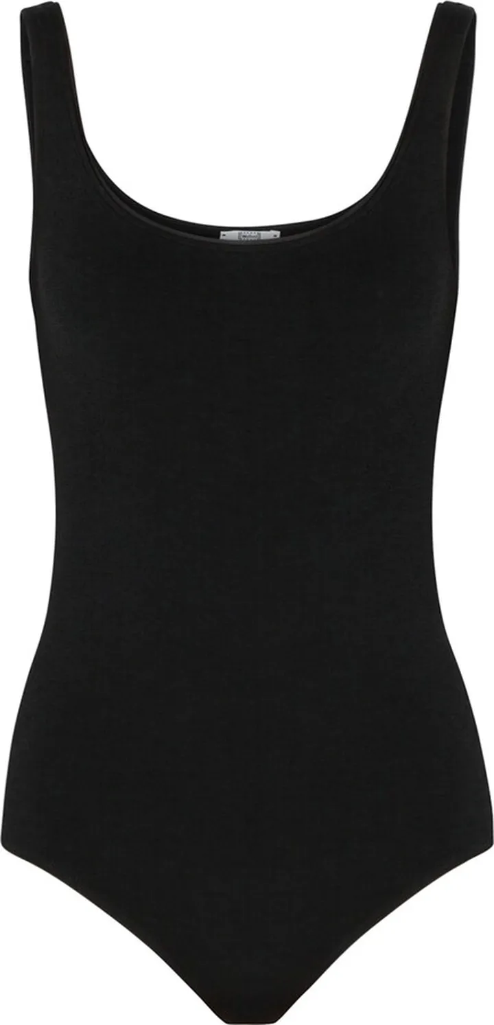 Wolford Jamaika Black Cotton-blend Bodysuit
