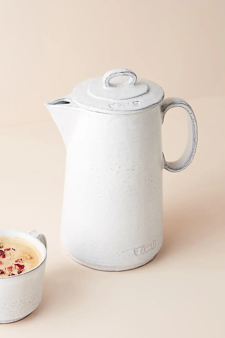 Glenna Teapot White