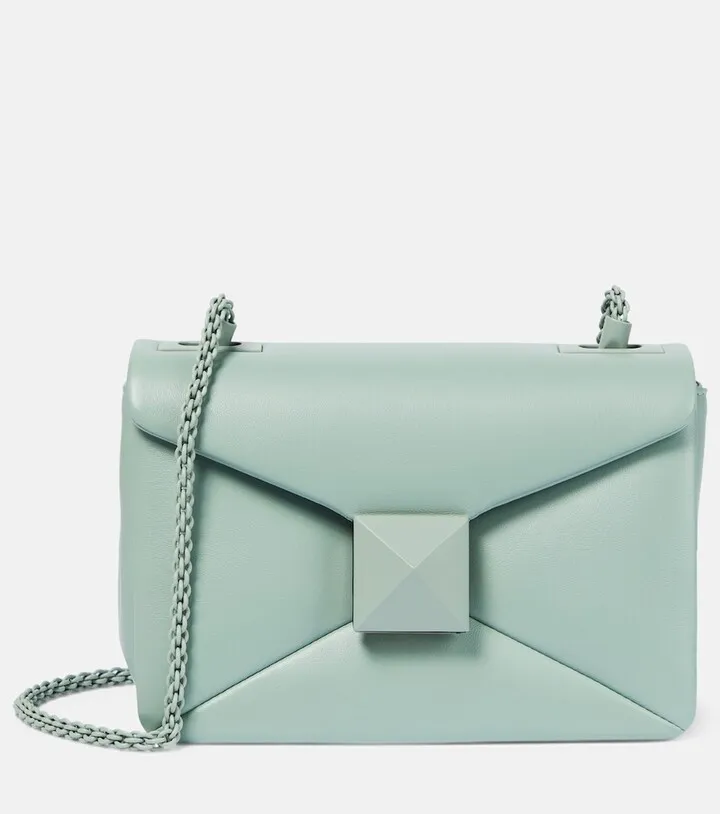 One Stud Medium leather shoulder bag