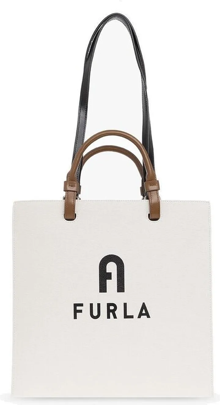Furla Varsity Style Large Tote Bag