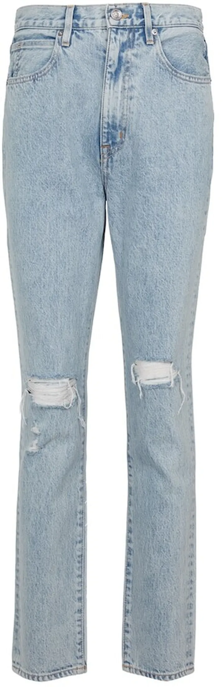 Beatnik high-rise distressed jeans