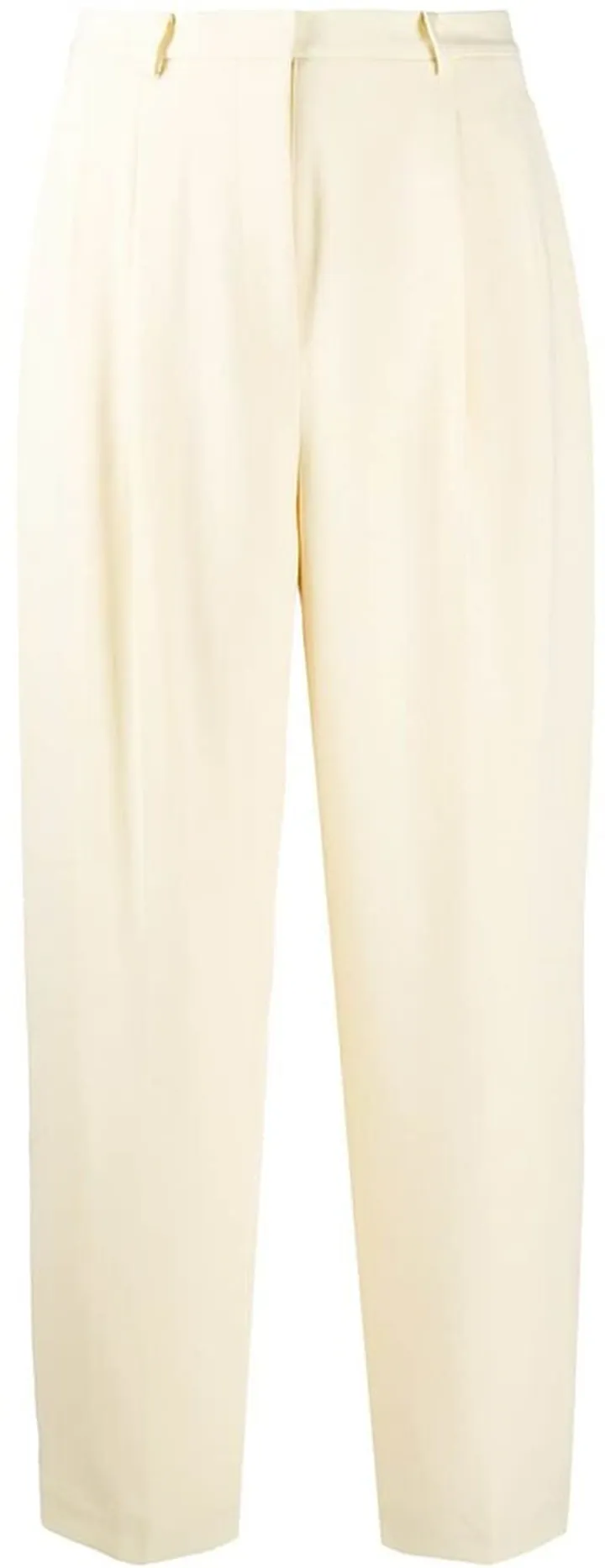 High-Waisted Tailored Trousers
