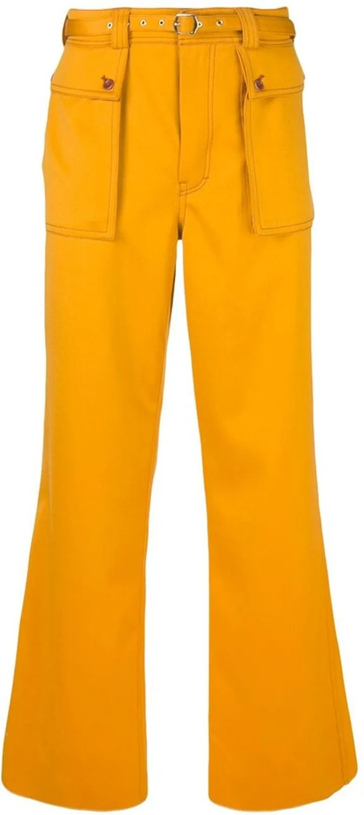 Ragen flared cargo trousers