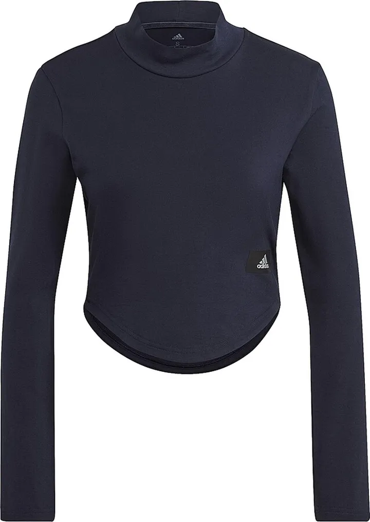 adidas Holidayz Mock Neck LongSleeve Tee