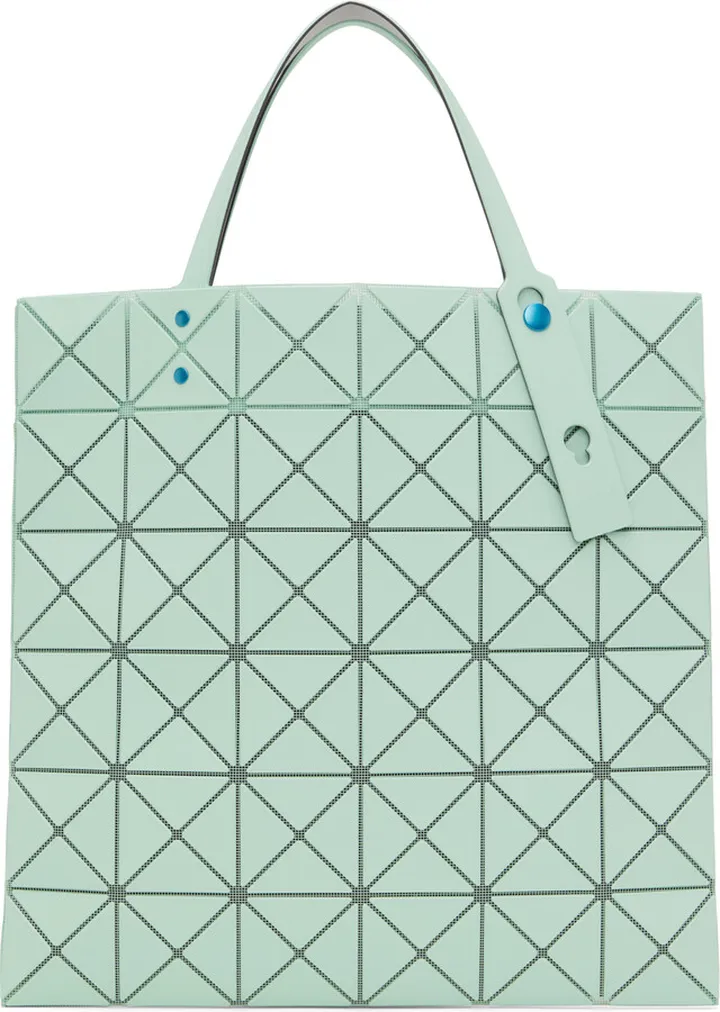 Bao Bao Issey Miyake Green Lucent One-Tone Tote