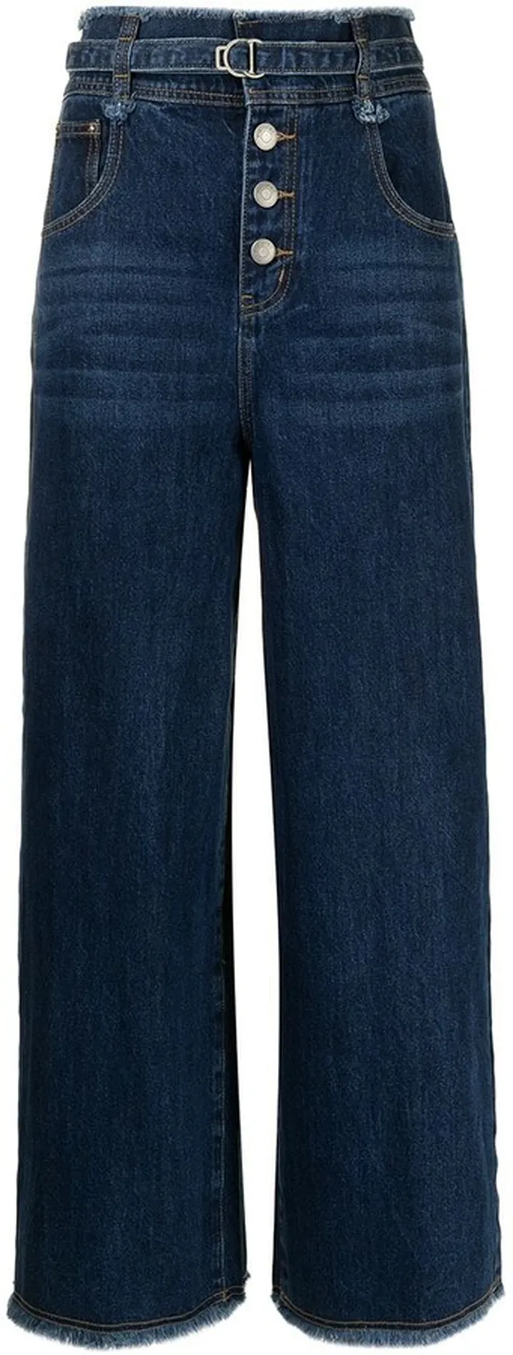 High-Waist Wide-Leg Jeans